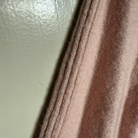 Caslon Pink Cable Knit Crewneck Sweater Size Medium - Picture 5 of 8